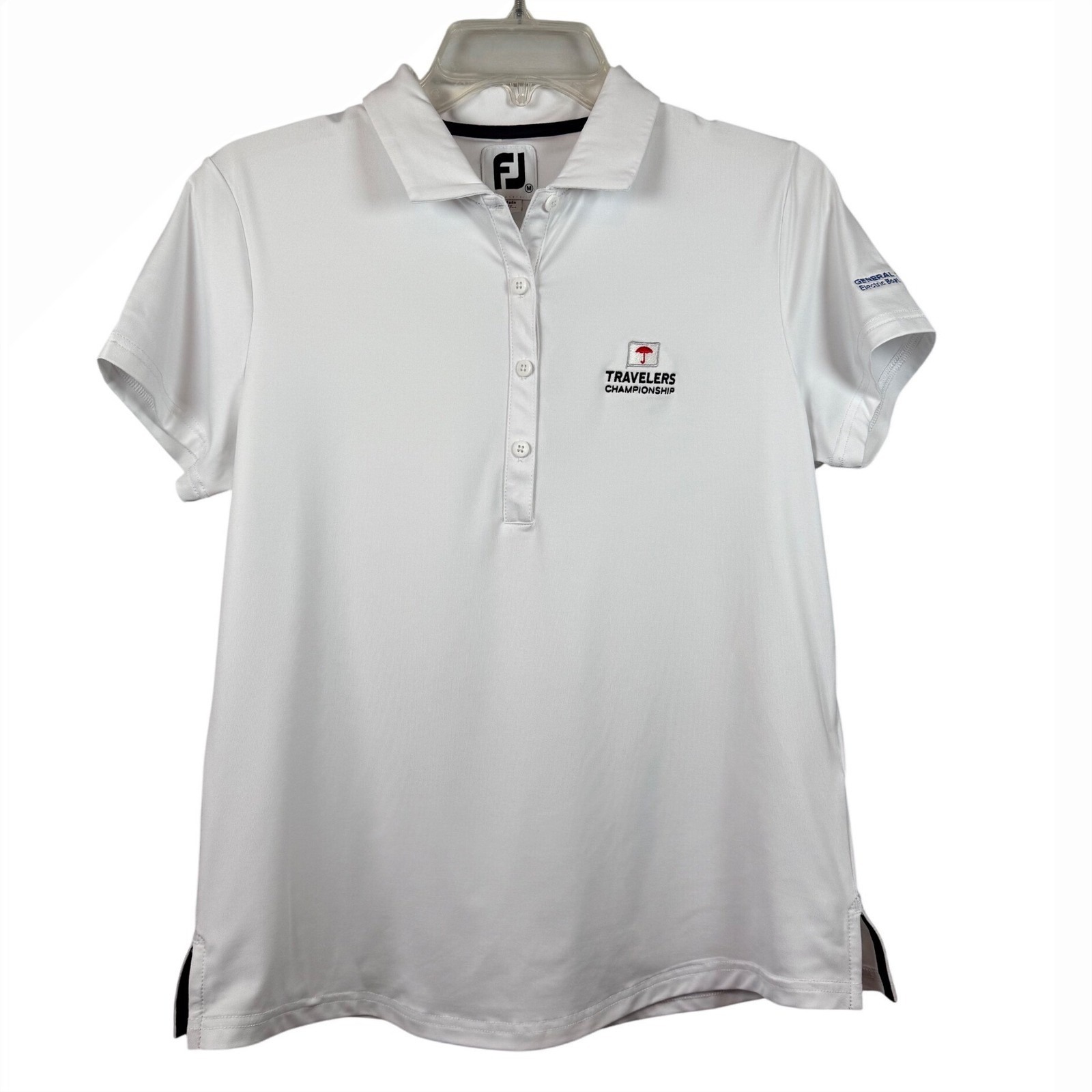 Nwot Footjoy Womens Short Sleeve Essential Shirt Travelers Championship Medium